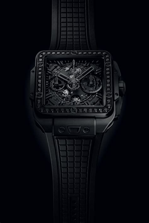 hublot schwarze diamanten preis|Square Bang Unico All Black Diamonds 42 mm .